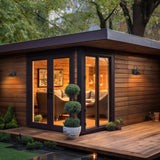 Hubbardton Forge 2019 Coastal Black Henry Small Dark Sky Friendly Outdoor Sconce
