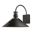 Hubbardton Forge 2017 Coastal Black Henry Large Outdoor Sconce