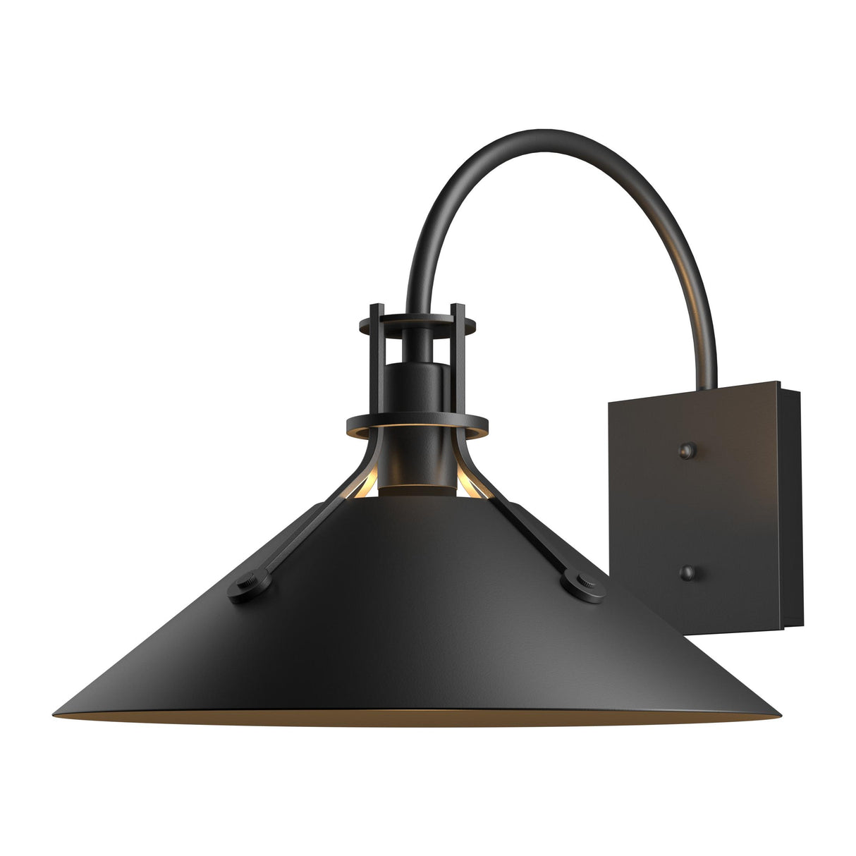 Hubbardton Forge 2017 Coastal Black Henry Large Outdoor Sconce