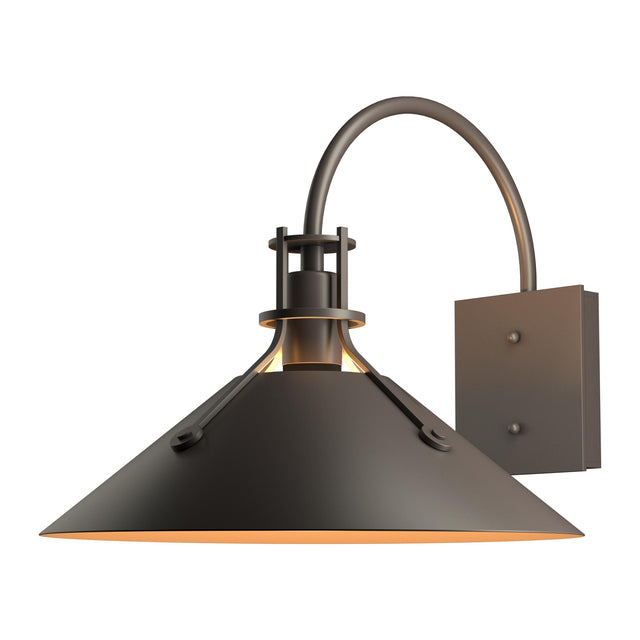 Hubbardton Forge 2017 Coastal Dark Smoke Henry Large Outdoor Sconce