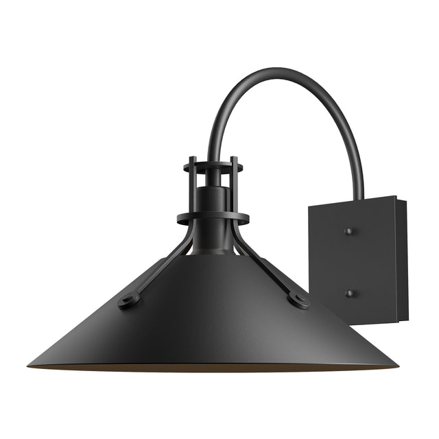Hubbardton Forge 2019 Coastal Black Henry Large Dark Sky Friendly Outdoor Sconce