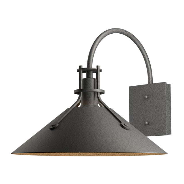 Hubbardton Forge 2019 Coastal Natural Iron Henry Large Dark Sky Friendly Outdoor Sconce