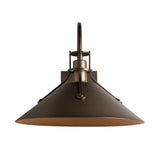 Hubbardton Forge 2019 Coastal Bronze Henry Large Dark Sky Friendly Outdoor Sconce