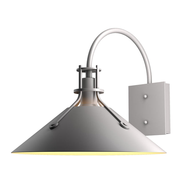 Hubbardton Forge 2019 Coastal Burnished Steel Henry Large Dark Sky Friendly Outdoor Sconce