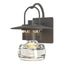 Hubbardton Forge 2014 Coastal Natural Iron Clear Glass (ZM) Mason Outdoor Sconce
