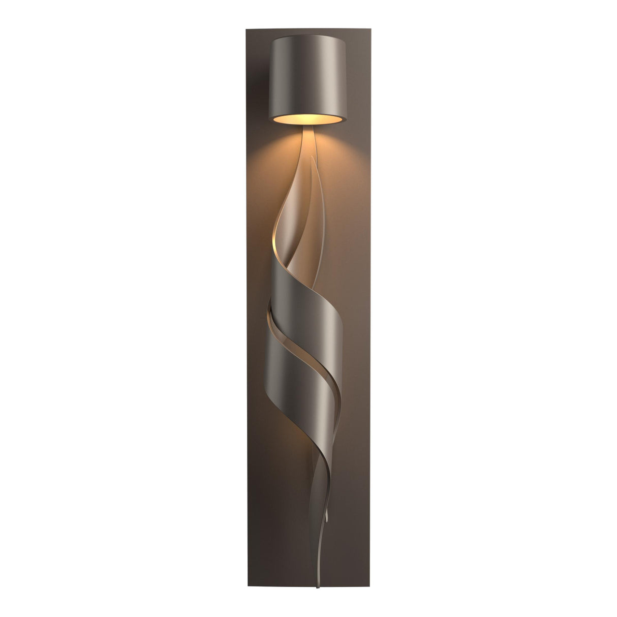 Hubbardton Forge 2015 Coastal Dark Smoke Flux Dark Sky Friendly Outdoor Sconce