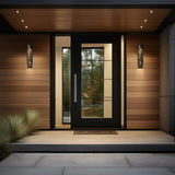 Hubbardton Forge 2015 Coastal Dark Smoke Flux Dark Sky Friendly Outdoor Sconce