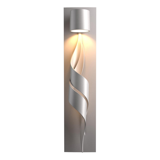 Hubbardton Forge 2015 Coastal Burnished Steel Flux Dark Sky Friendly Outdoor Sconce