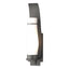 Hubbardton Forge 2008 Coastal Natural Iron Opal Glass (GG) Sea Coast Outdoor Sconce