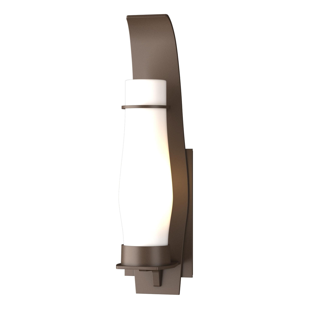 Hubbardton Forge 2008 Coastal Bronze Opal Glass (GG) Sea Coast Outdoor Sconce