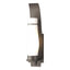 Hubbardton Forge 2008 Coastal Dark Smoke Opal Glass (GG) Sea Coast Outdoor Sconce