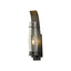 Hubbardton Forge 2008 Coastal Dark Smoke Seeded Clear Glass (II) Sea Coast Outdoor Sconce