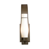 Hubbardton Forge 2008 Coastal Bronze Opal Glass (GG) Sea Coast Large Outdoor Sconce