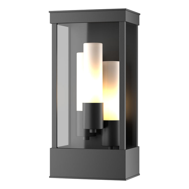 Hubbardton Forge 2015 Coastal Black Opal Glass (GG) Portico Outdoor Sconce