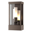 Hubbardton Forge 2015 Coastal Bronze Opal Glass (GG) Portico Outdoor Sconce