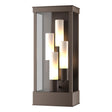 Hubbardton Forge 2015 Coastal Bronze Opal Glass (GG) Portico Large Outdoor Sconce
