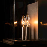 Hubbardton Forge 2021 Coastal Bronze Translucent Soft Gold Clear Glass (ZM) Kingston Outdoor Large Sconce