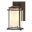 Hubbardton Forge 2010 Coastal Bronze Seeded Glass with Opal Diffuser (ZS) Meridian Outdoor Sconce