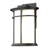 Hubbardton Forge 2013 Coastal Black Opal Glass (GG) Province Outdoor Sconce