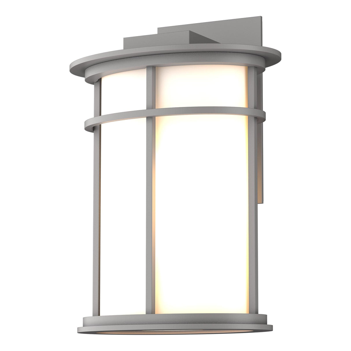 Hubbardton Forge 2013 Coastal Burnished Steel Opal Glass (GG) Province Outdoor Sconce