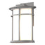 Hubbardton Forge 2013 Coastal Burnished Steel Opal Glass (GG) Province Outdoor Sconce