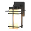Hubbardton Forge 2005 Coastal Black Opal Glass (GG) Tourou Outdoor Sconce