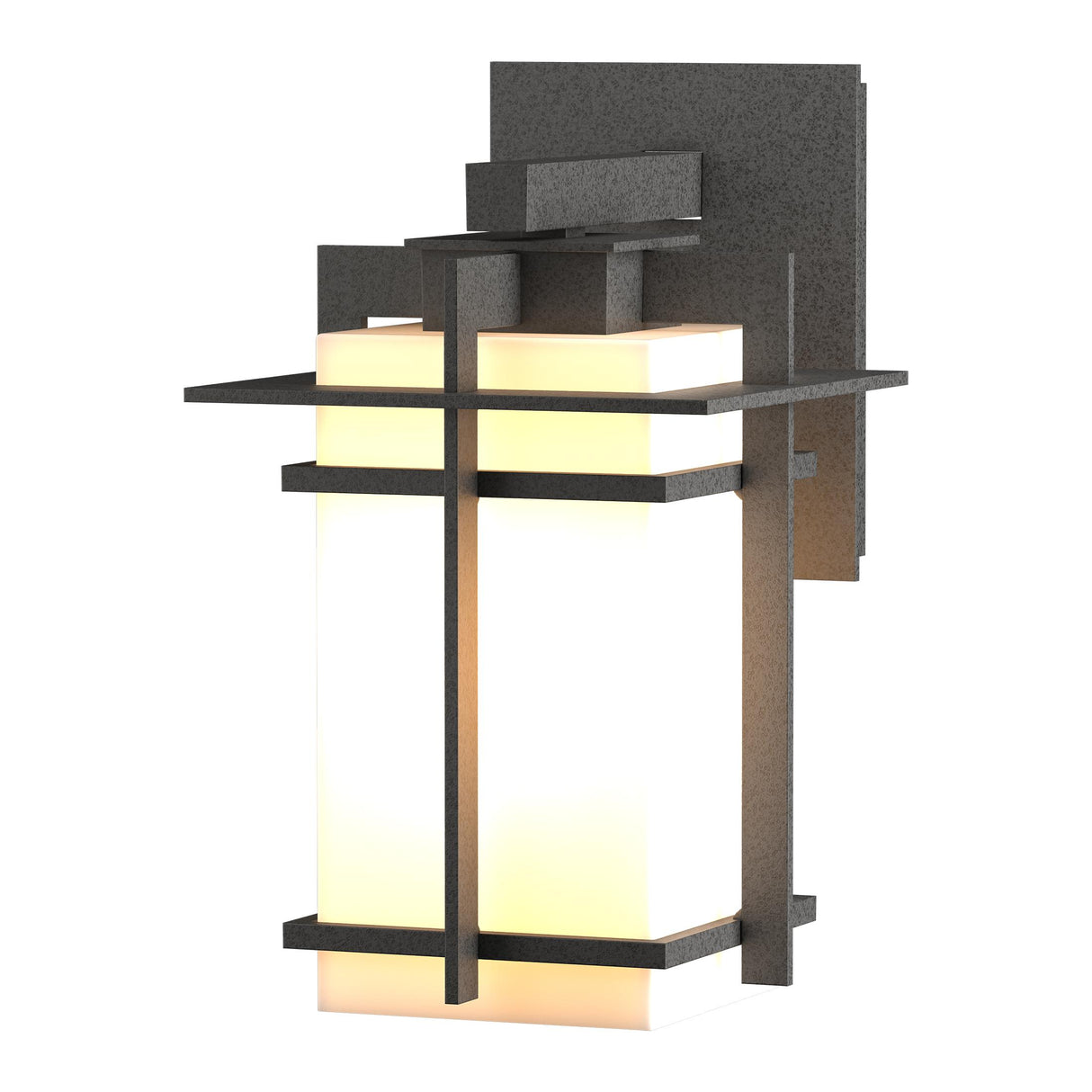 Hubbardton Forge 2005 Coastal Natural Iron Opal Glass (GG) Tourou Outdoor Sconce
