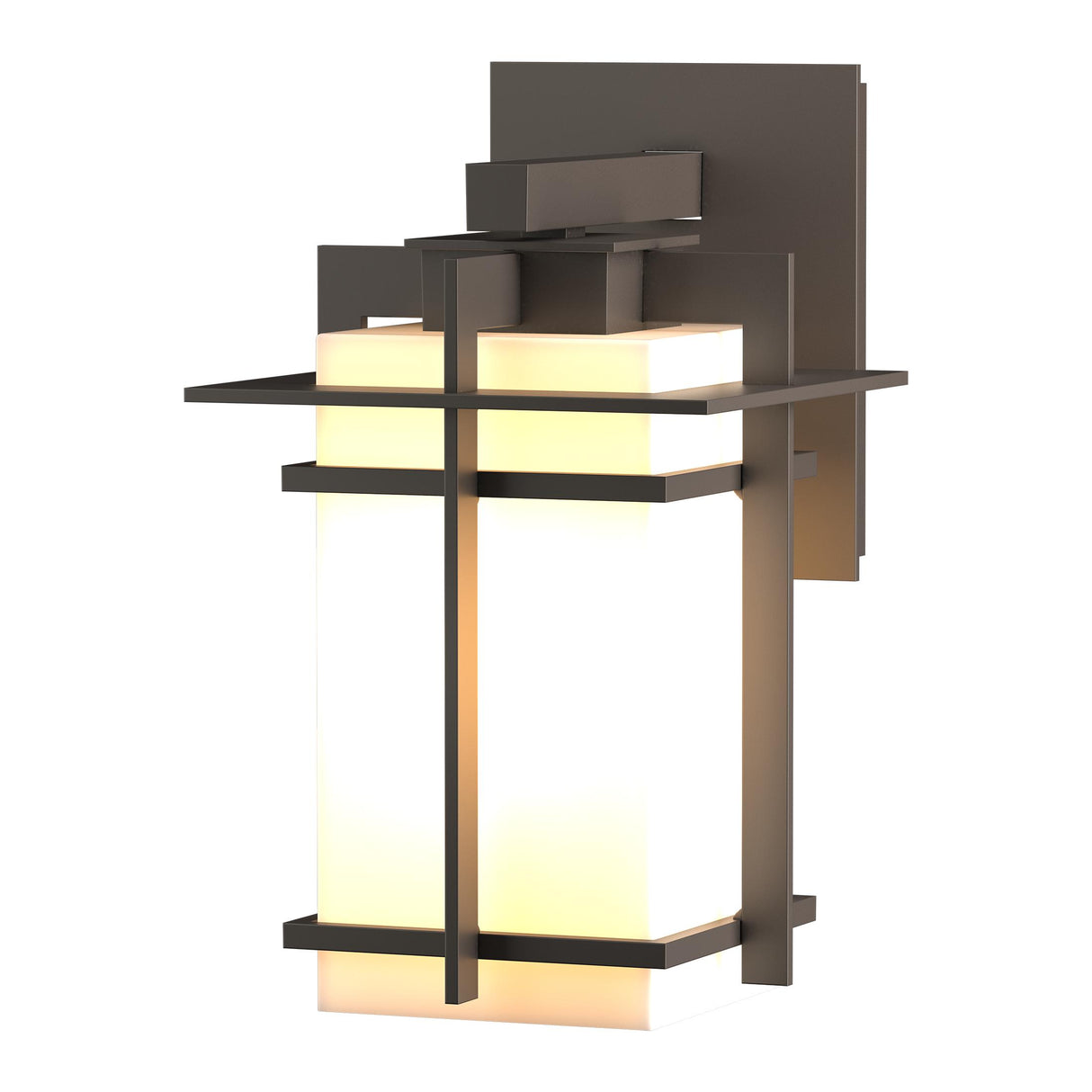 Hubbardton Forge 2005 Coastal Dark Smoke Opal Glass (GG) Tourou Outdoor Sconce