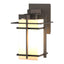 Hubbardton Forge 2005 Coastal Dark Smoke Opal Glass (GG) Tourou Outdoor Sconce