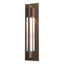 Hubbardton Forge 2012 Coastal Bronze Clear Glass (ZM) Axis Outdoor Sconce