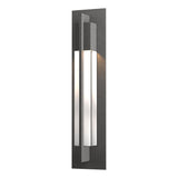 Hubbardton Forge 2012 Coastal Natural Iron Clear Glass (ZM) Axis Large Outdoor Sconce