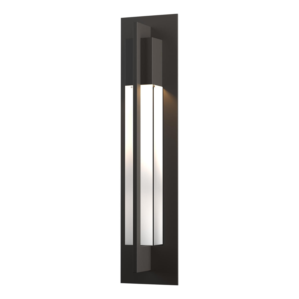 Hubbardton Forge 2012 Coastal Oil Rubbed Bronze Clear Glass (ZM) Axis Large Outdoor Sconce