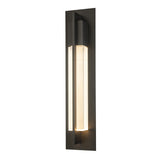 Hubbardton Forge 2012 Coastal Oil Rubbed Bronze Clear Glass (ZM) Axis Large Outdoor Sconce