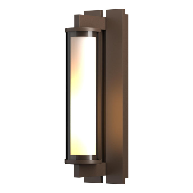 Hubbardton Forge 2013 Coastal Bronze Clear Glass (ZM) Fuse Outdoor Sconce