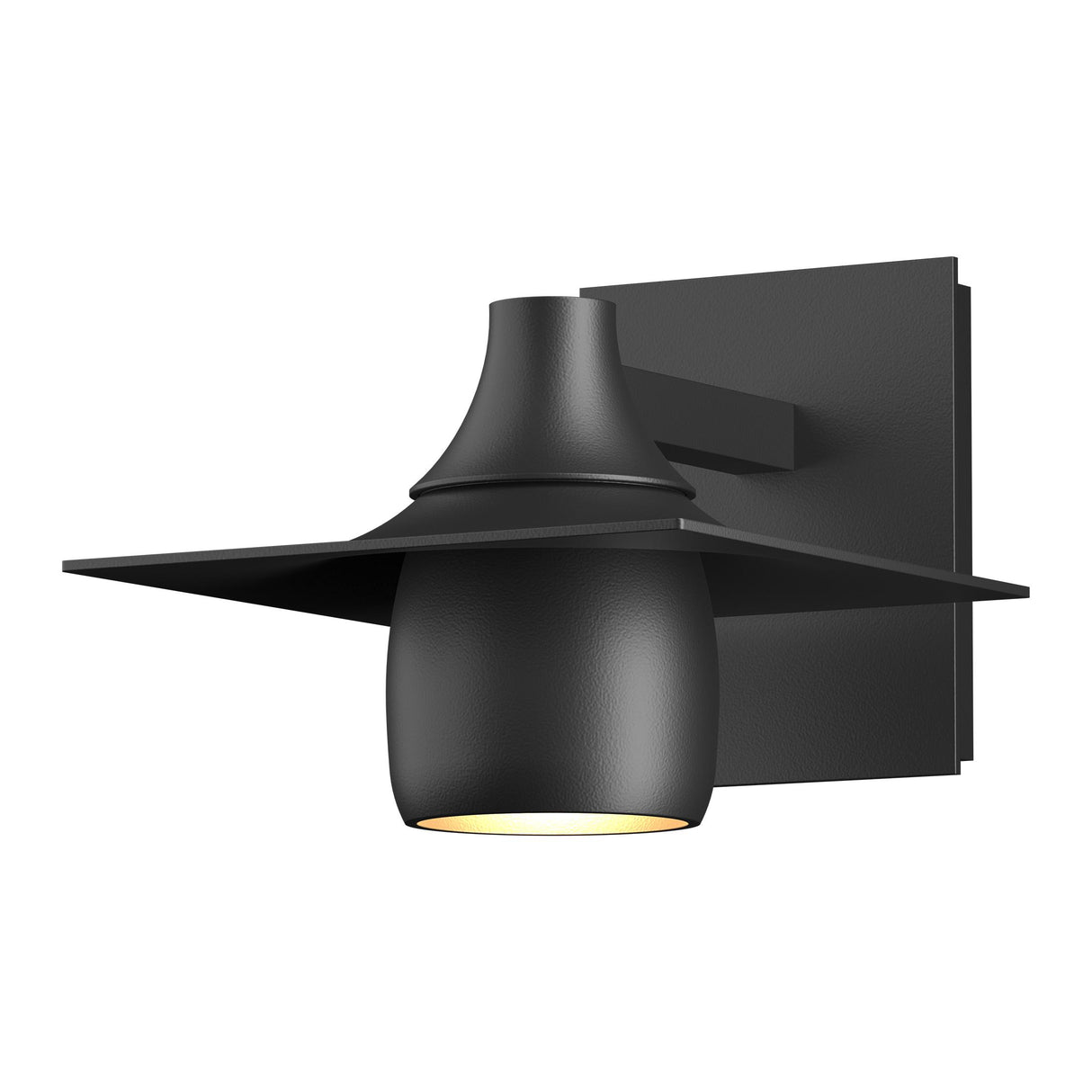 Hubbardton Forge 2012 Coastal Black Hood Dark Sky Outdoor Sconce