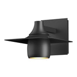 Hubbardton Forge 2012 Coastal Black Hood Dark Sky Outdoor Sconce