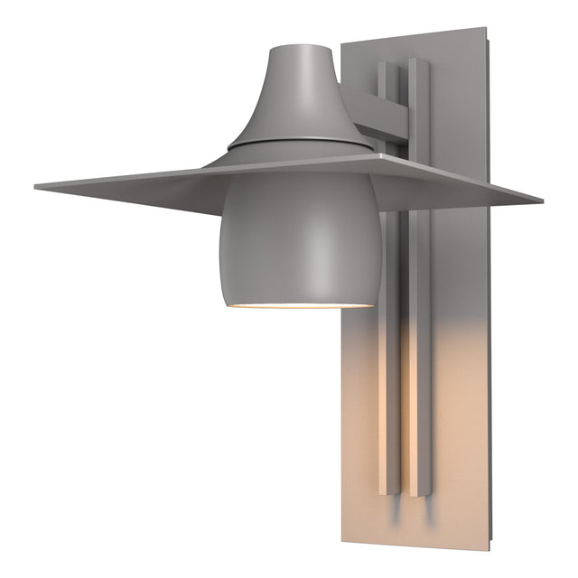 Hubbardton Forge 2012 Coastal Burnished Steel Hood Large Dark Sky Outdoor Sconce