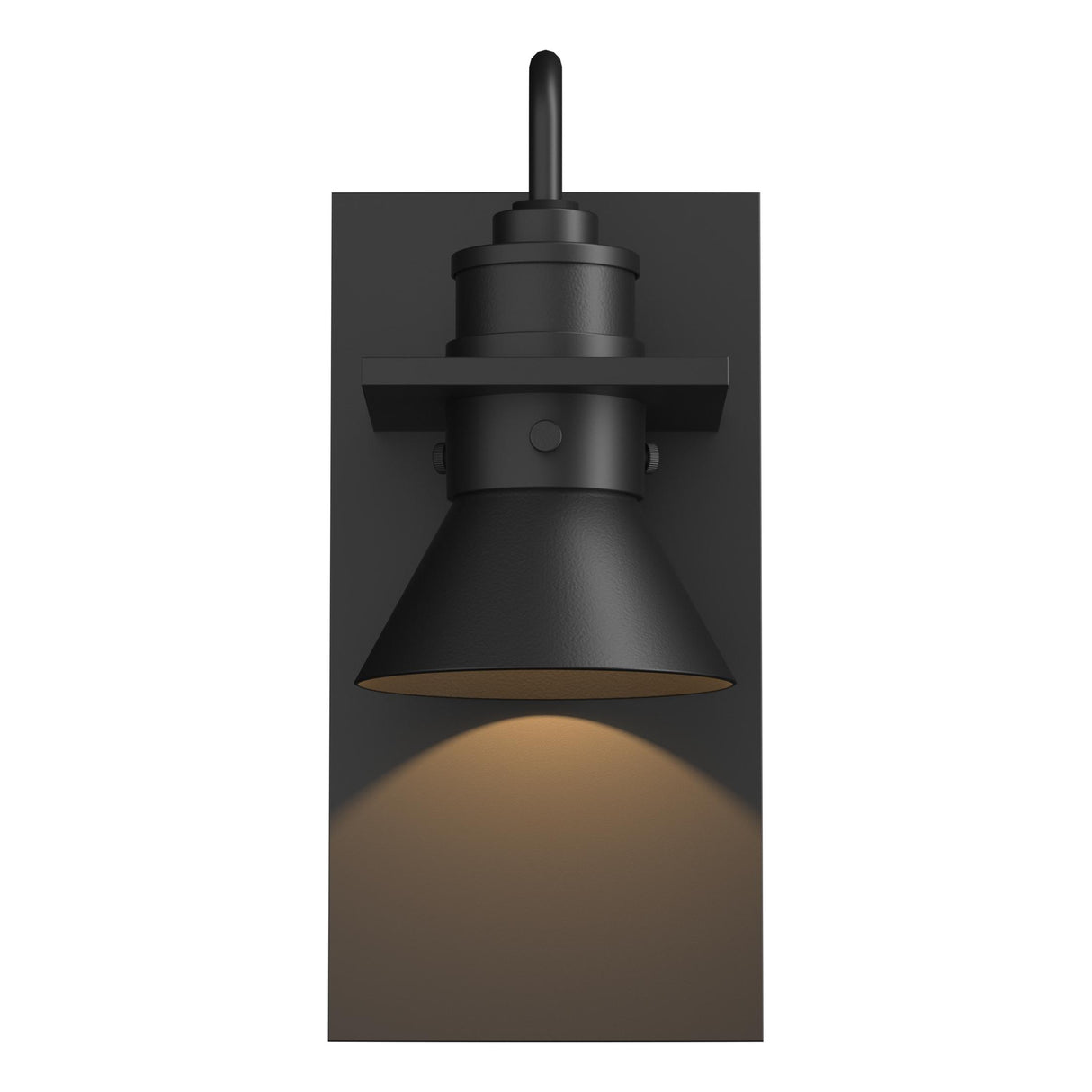 Hubbardton Forge 2019 Coastal Black Coastal Black Erlenmeyer Dark Sky Friendly Outdoor Sconce