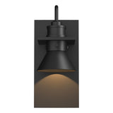 Hubbardton Forge 2019 Coastal Black Coastal Black Erlenmeyer Dark Sky Friendly Outdoor Sconce