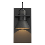 Hubbardton Forge 2019 Coastal Black Coastal Natural Iron Erlenmeyer Dark Sky Friendly Outdoor Sconce