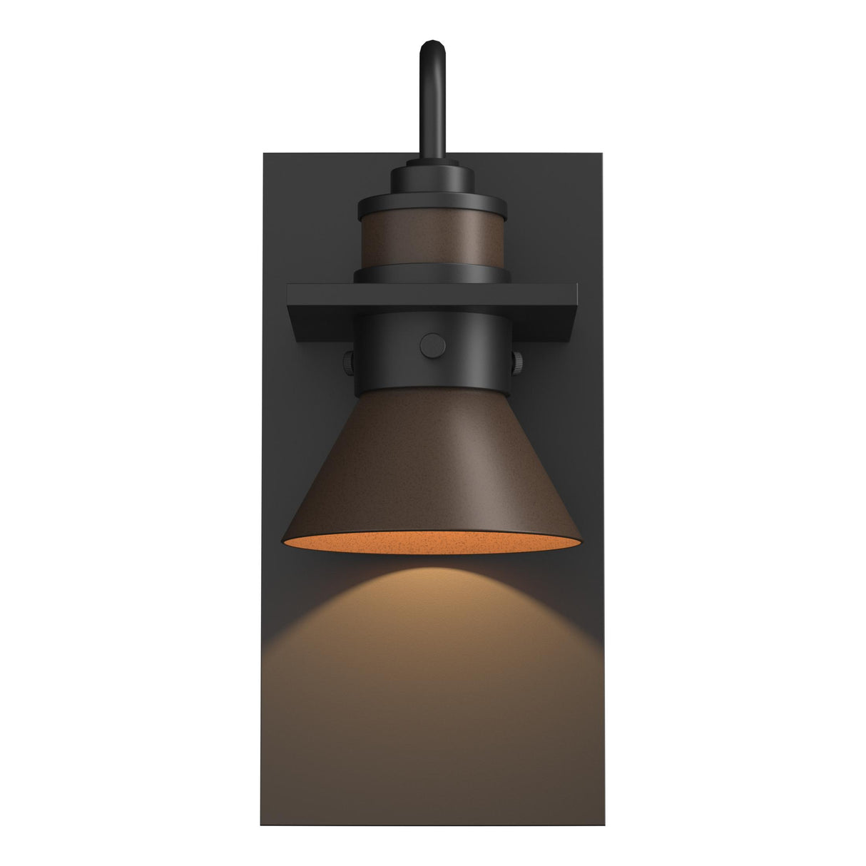 Hubbardton Forge 2019 Coastal Black Coastal Bronze Erlenmeyer Dark Sky Friendly Outdoor Sconce
