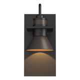 Hubbardton Forge 2019 Coastal Black Coastal Dark Smoke Erlenmeyer Dark Sky Friendly Outdoor Sconce