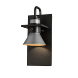 Hubbardton Forge 2019 Coastal Black Coastal Burnished Steel Erlenmeyer Dark Sky Friendly Outdoor Sconce