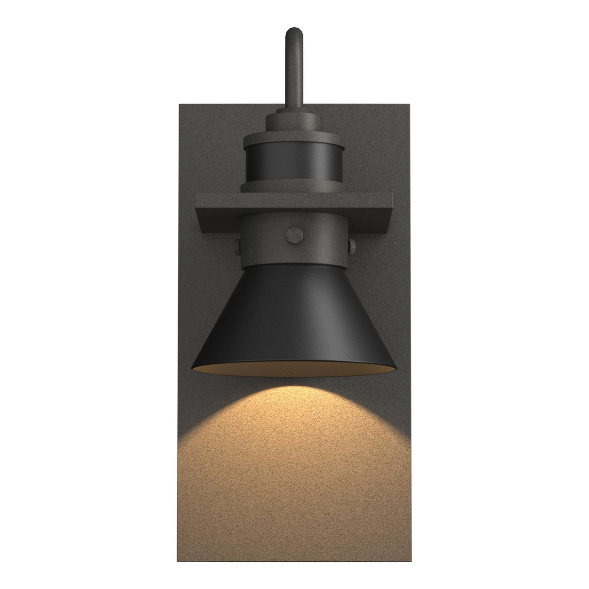 Hubbardton Forge 2019 Coastal Natural Iron Coastal Black Erlenmeyer Dark Sky Friendly Outdoor Sconce