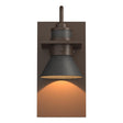 Hubbardton Forge 2019 Coastal Bronze Coastal Natural Iron Erlenmeyer Dark Sky Friendly Outdoor Sconce