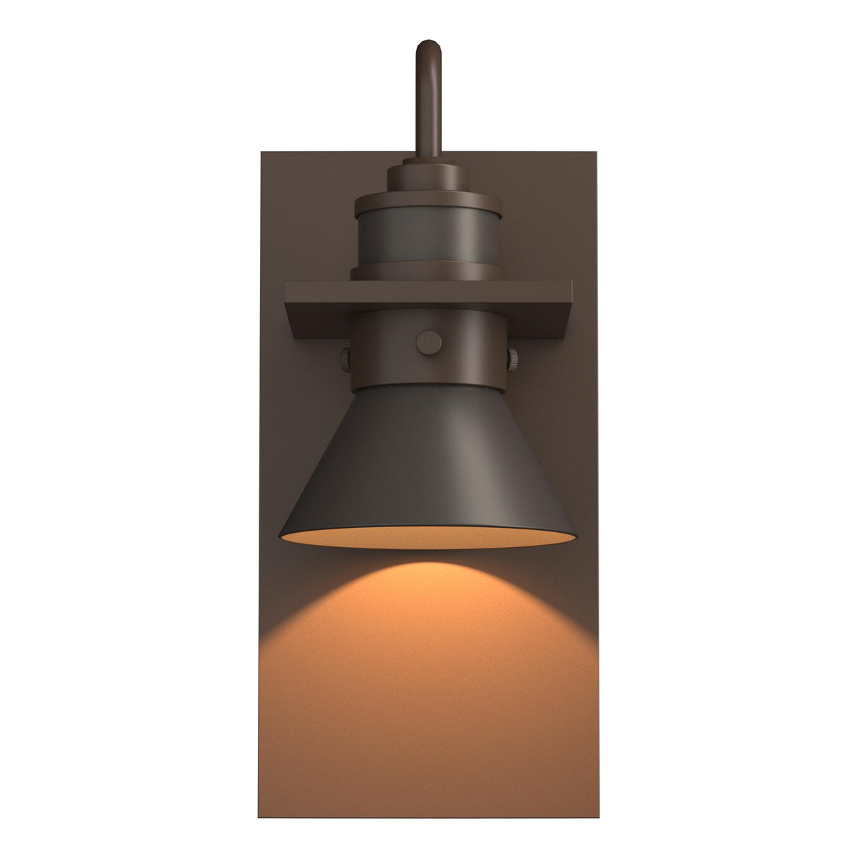 Hubbardton Forge 2019 Coastal Bronze Coastal Dark Smoke Erlenmeyer Dark Sky Friendly Outdoor Sconce