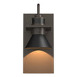 Hubbardton Forge 2019 Coastal Dark Smoke Coastal Black Erlenmeyer Dark Sky Friendly Outdoor Sconce