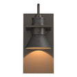 Hubbardton Forge 2019 Coastal Dark Smoke Coastal Natural Iron Erlenmeyer Dark Sky Friendly Outdoor Sconce
