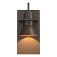 Hubbardton Forge 2019 Coastal Dark Smoke Coastal Bronze Erlenmeyer Dark Sky Friendly Outdoor Sconce