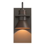 Hubbardton Forge 2019 Coastal Dark Smoke Coastal Bronze Erlenmeyer Dark Sky Friendly Outdoor Sconce